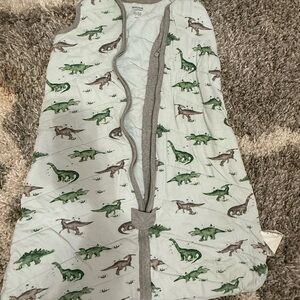 Dinosaur print baby sleep sack